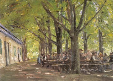 カントリーブラッスリーブラネンブルクバイエルン州 1894年 マックス・リーバーマン ドイツ印象派 Oil Paintings